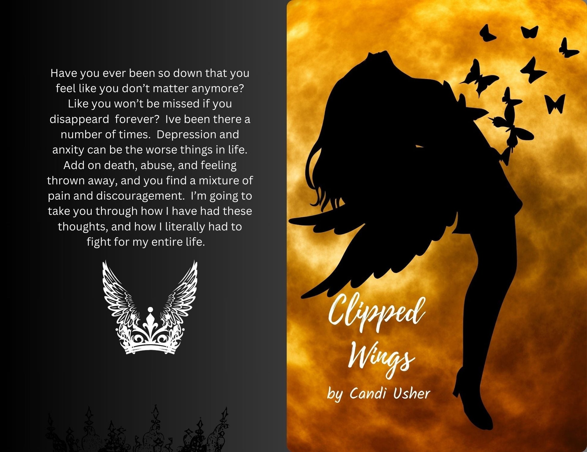 Clipped Wings Paperback - Ms Candi Girl. LLC