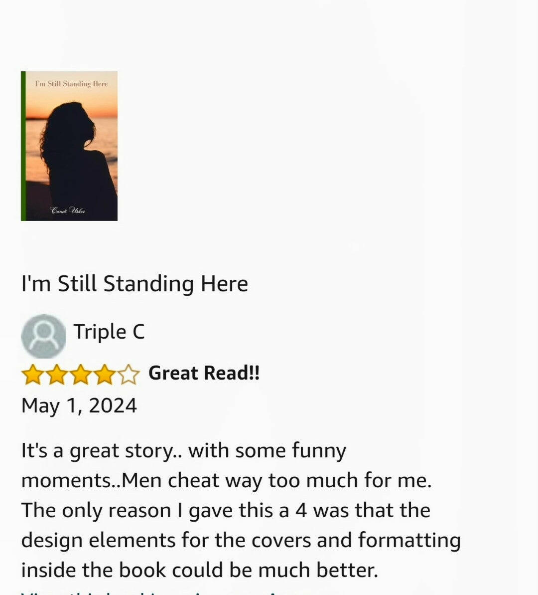 I'm Still Standing Here Ebook - Ms Candi Girl. LLC