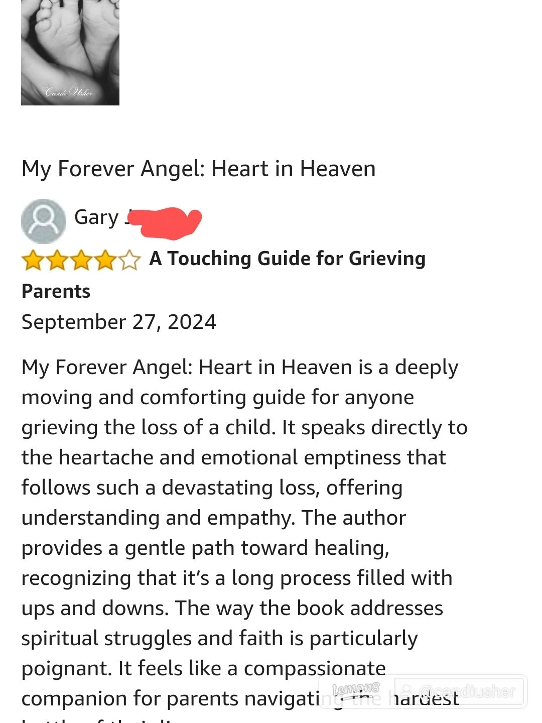 My Forever Angel: Heart in Heaven Hardcover - Ms Candi Girl. LLC